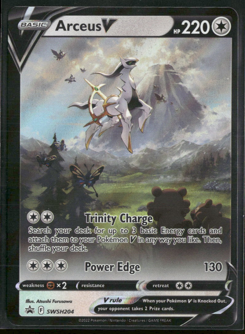 SWSH: Sword & Shield Promo Cards Arceus V #SWSH204