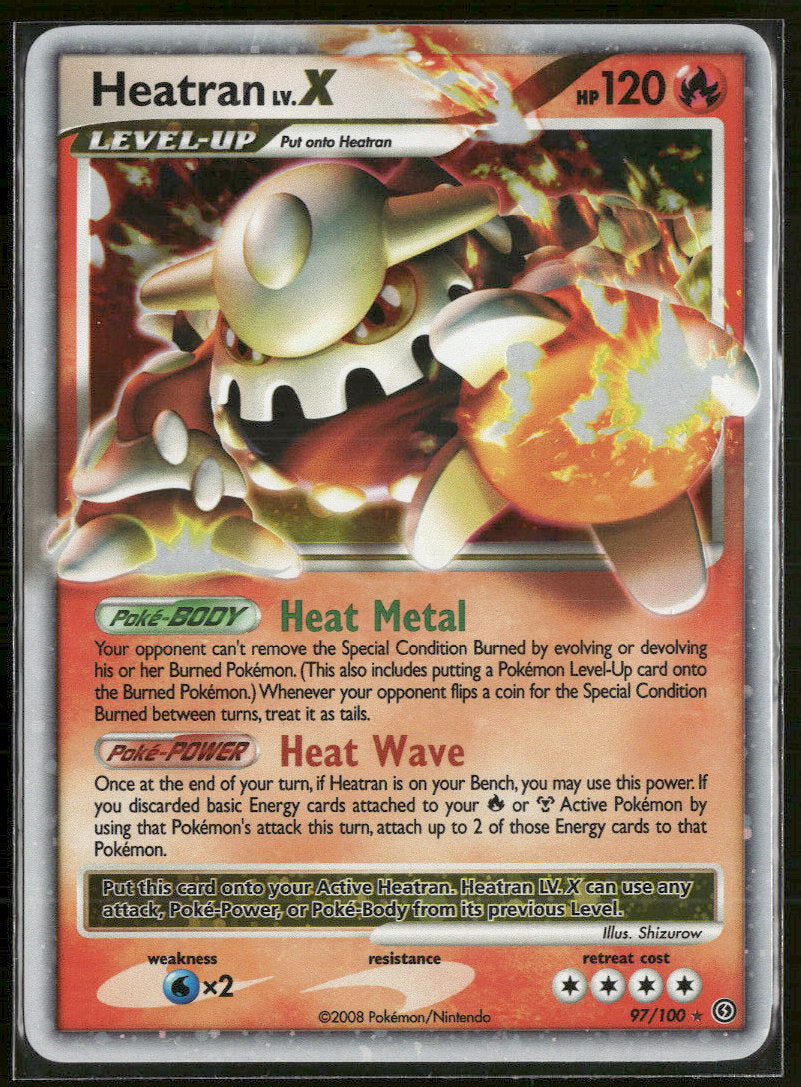 Stormfront Heatran LV.X #97/100