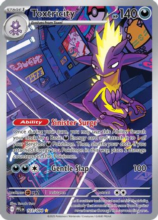 Toxtricity 103/094 - ME02 Phantasmal Flames Holofoil
