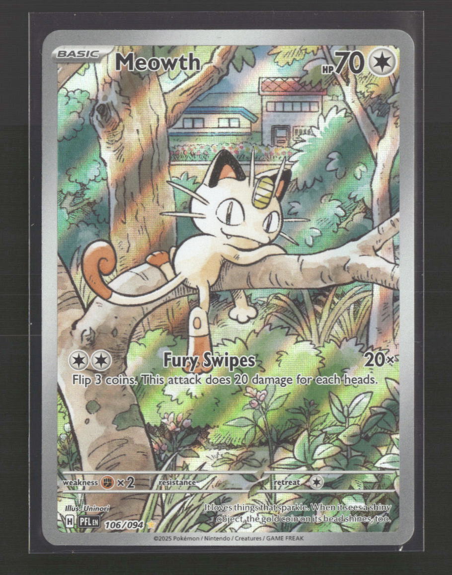 ME02: Phantasmal Flames Meowth #106/094