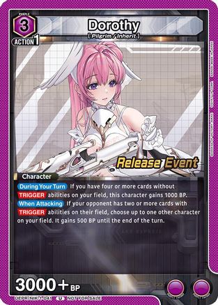 Dorothy (041) (UEPR/NIK-1-041) - UE14BT GODDESS OF VICTORY NIKKE Release Event Cards