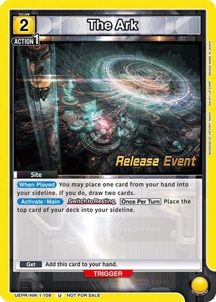 The Ark (UEPR/NIK-1-108) - UE14BT GODDESS OF VICTORY NIKKE Release Event Cards