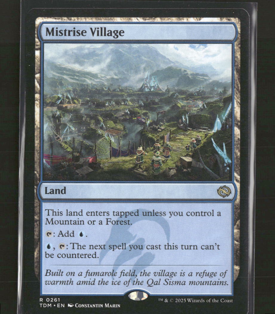 Tarkir: Dragonstorm Mistrise Village #261