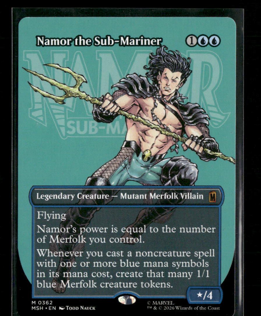 Marvel Super Heroes Namor the Sub-Mariner (Borderless) (0362) #362