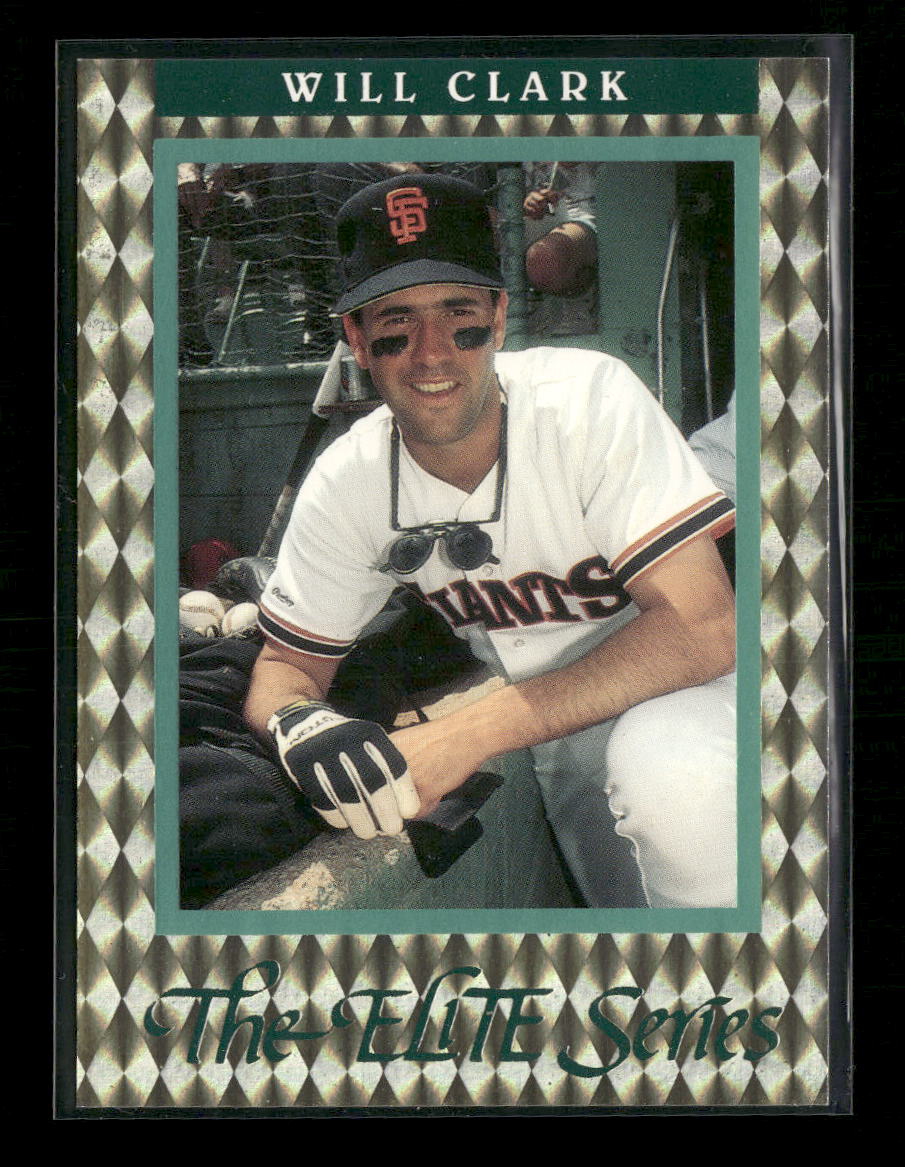 1992 Donruss The Elite Series Will Clark #/10000 #11