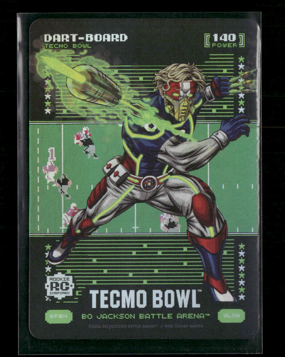 Bo Jaxson Battle Arena Tecm Bowl Dart-Board #BF64