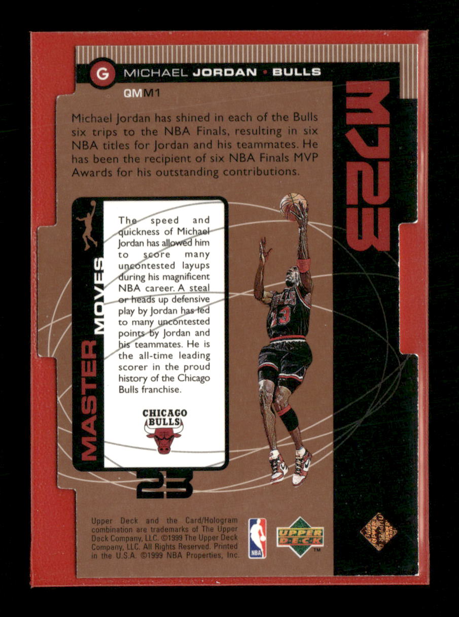 1998-99 Upper Deck MJ23 Tier 1 (Quantum Bronze) Michael Jordan #/2300 #QMM1
