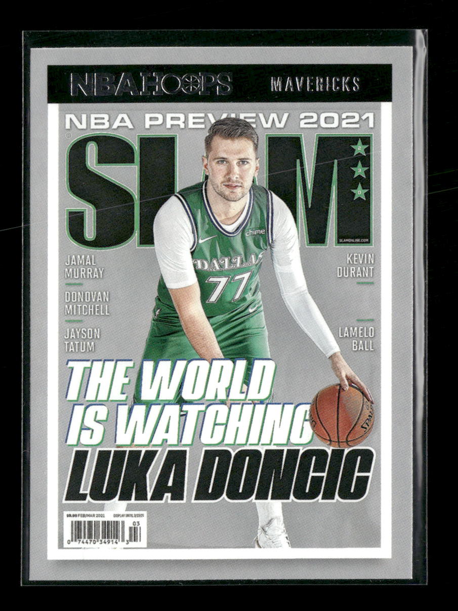 2021-22 Hoops Slam Luka Doncic #SLAM 230