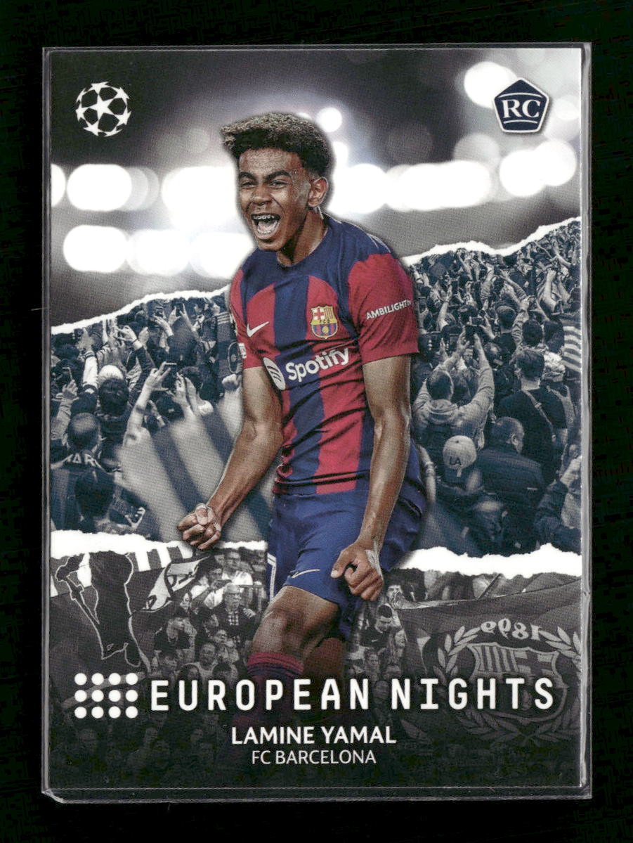 2023-24 Topps UEFA Club Competitions European Nights Lamine Yamal #EN-10