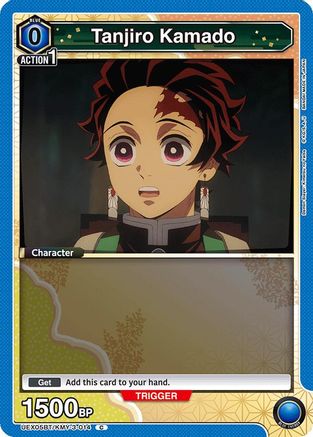 Tanjiro Kamado (014) (Box Topper Foil) (UEX05BT/KMY-3-014) - UEX05BT Demon Slayer Kimetsu no Yaiba Vol2 Foil