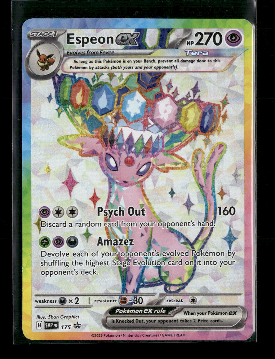 SV: Scarlet & Violet Promo Cards Espeon ex #SVP 175