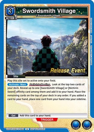 Swordsmith Village (UEPR/KMY-3-040) - UEX05BT Demon Slayer Kimetsu no Yaiba Vol2 Release Event Cards