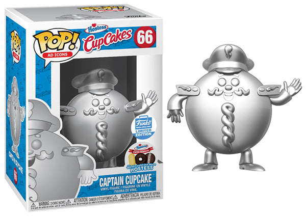 Captain Cupcake (Platinum, Ad Icons) 66 - Funko Shop Exclusive