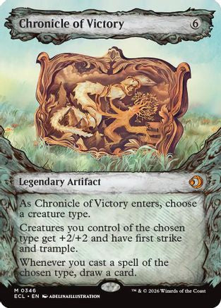 Chronicle of Victory (Showcase) (ECL-346) - Lorwyn Eclipsed Foil