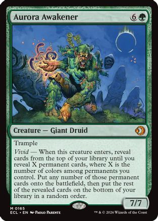 Aurora Awakener (ECL-165) - Lorwyn Eclipsed Foil