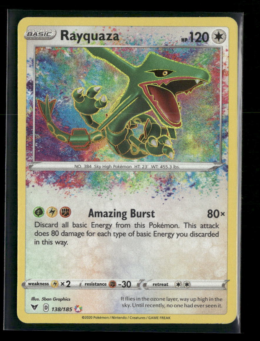 SWSH04: Vivid Voltage Rayquaza #138/185