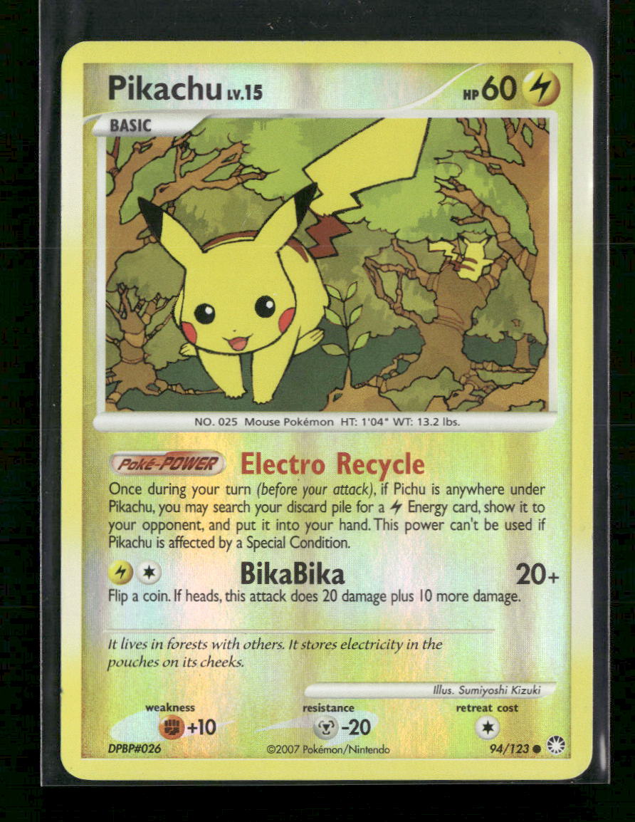 Mysterious Treasures Pikachu #94/123