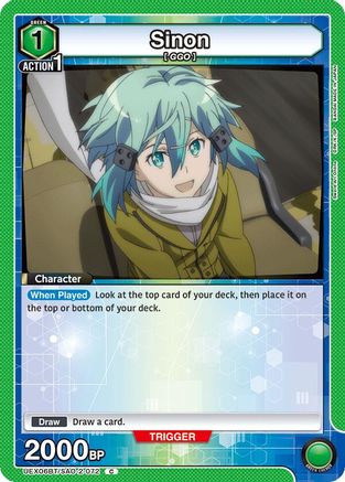 Sinon (072) (UEX06BT/SAO-2-072) - UEX06BT Sword Art Online Vol2