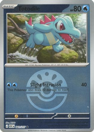 Totodile (Friend Ball) 041 - ME Ascended Heroes Reverse Holofoil
