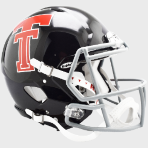 Texas Tech Red Raiders Full Size Authentic Speed Football Throwback Helmet- NCAA