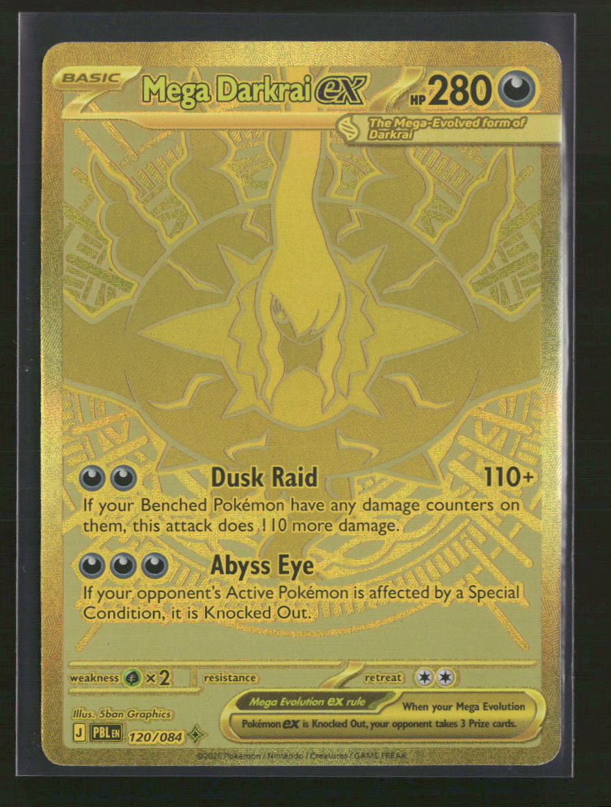 ME05: Pitch Black Mega Darkrai ex #120/084
