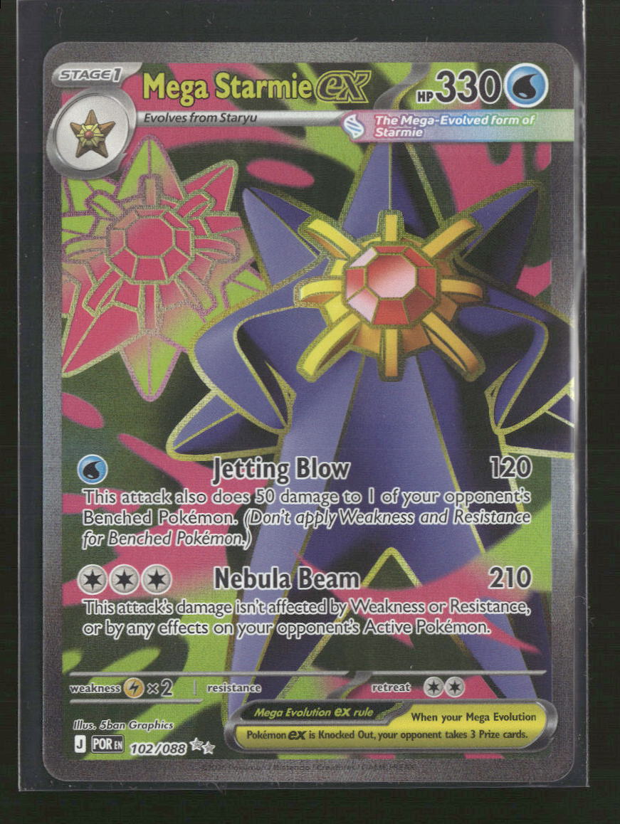 ME03: Perfect Order Mega Starmie ex #102/088