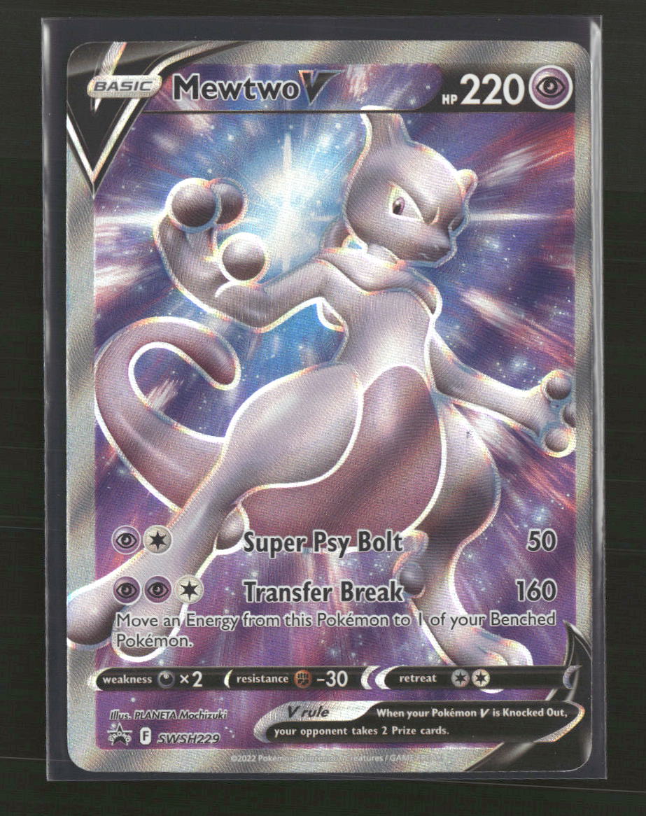 SWSH: Sword & Shield Promo Cards Mewtwo V #SWSH229