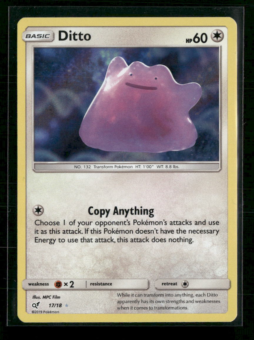 Detective Pikachu Ditto #17/18