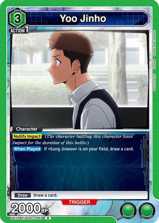 Yoo Jinho (053) (UE17BT/SLG-1-053) - UE17BT SOLO LEVELING Foil