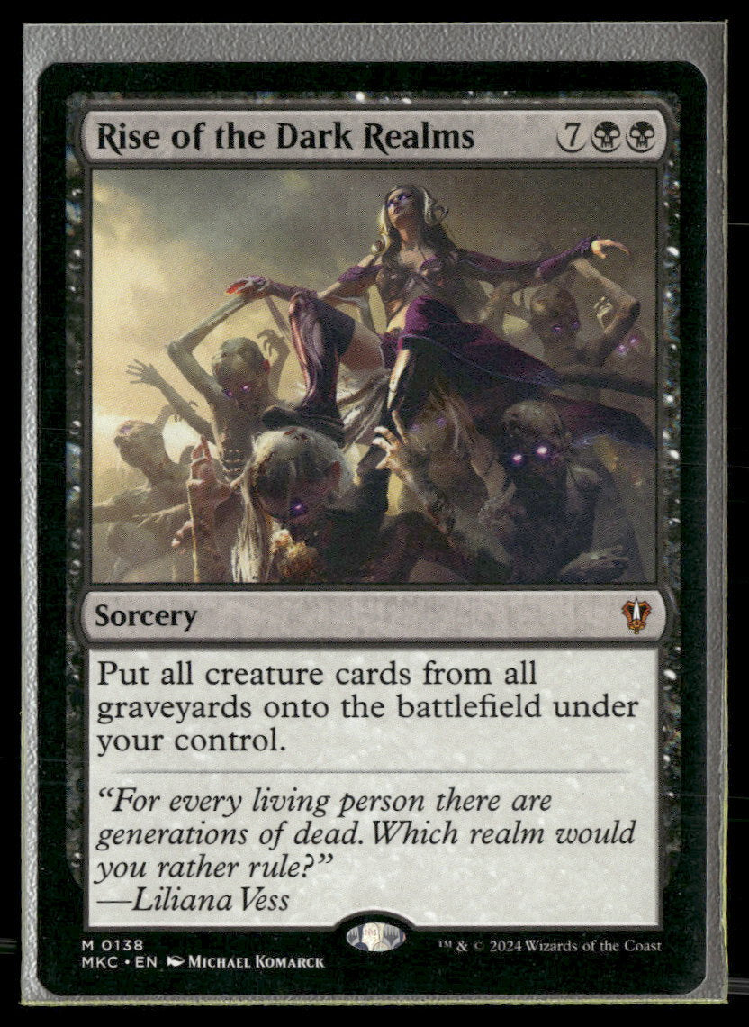 Commander: Murders at Karlov Manor Rise of the Dark Realms #138