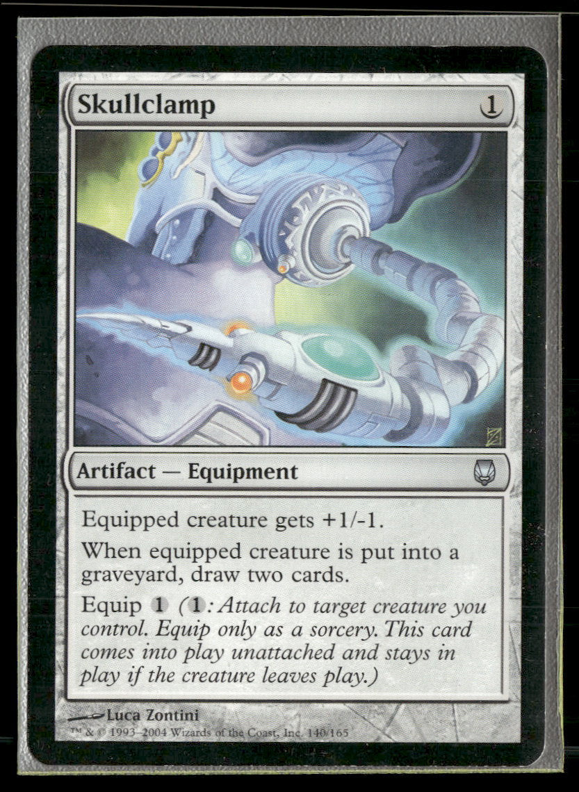 Darksteel Skullclamp #140