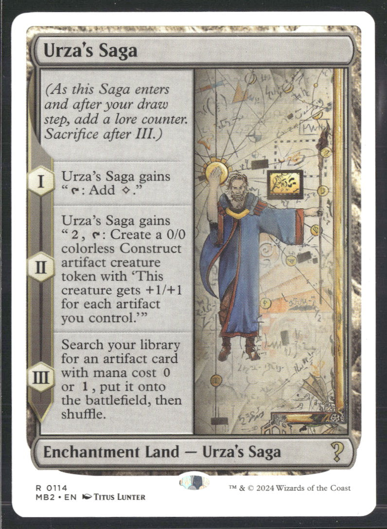 Mystery Booster 2 Urza's Saga (White Border) #114