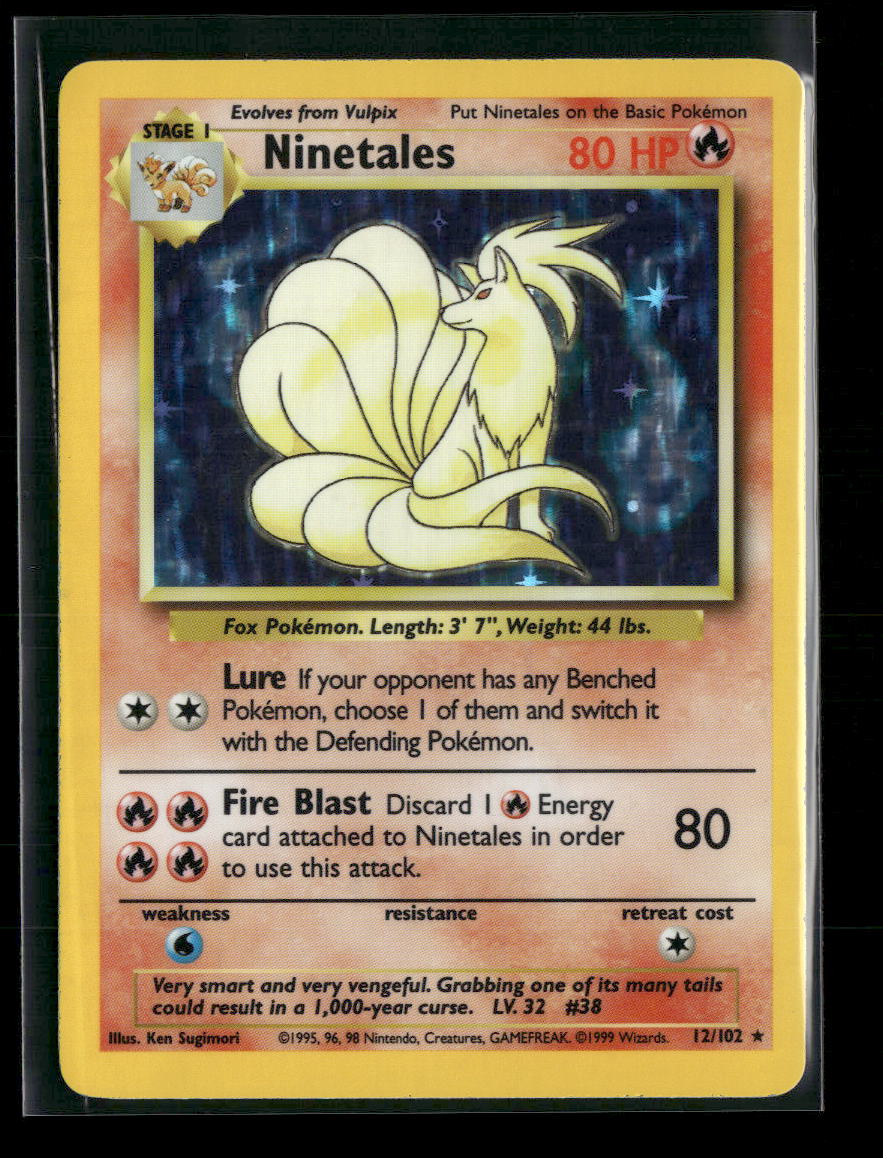 Base Set Ninetales #012/102