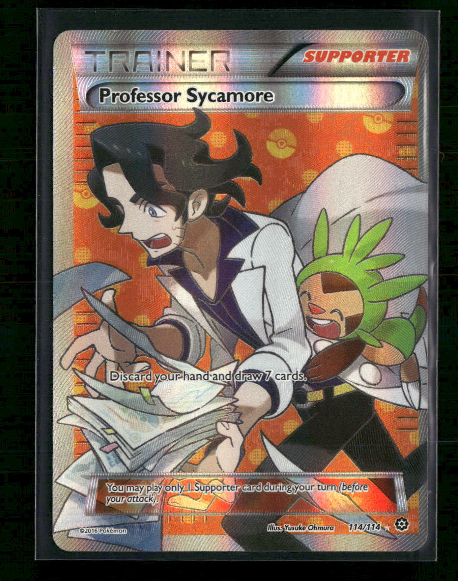 XY - Steam Siege Professor Sycamore #114/114