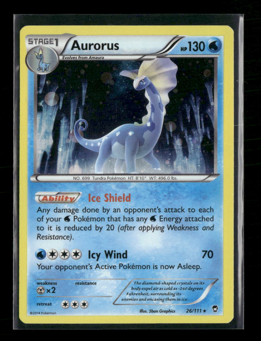 Miscellaneous Cards & Products Aurorus (Cosmo Holo) #026/111