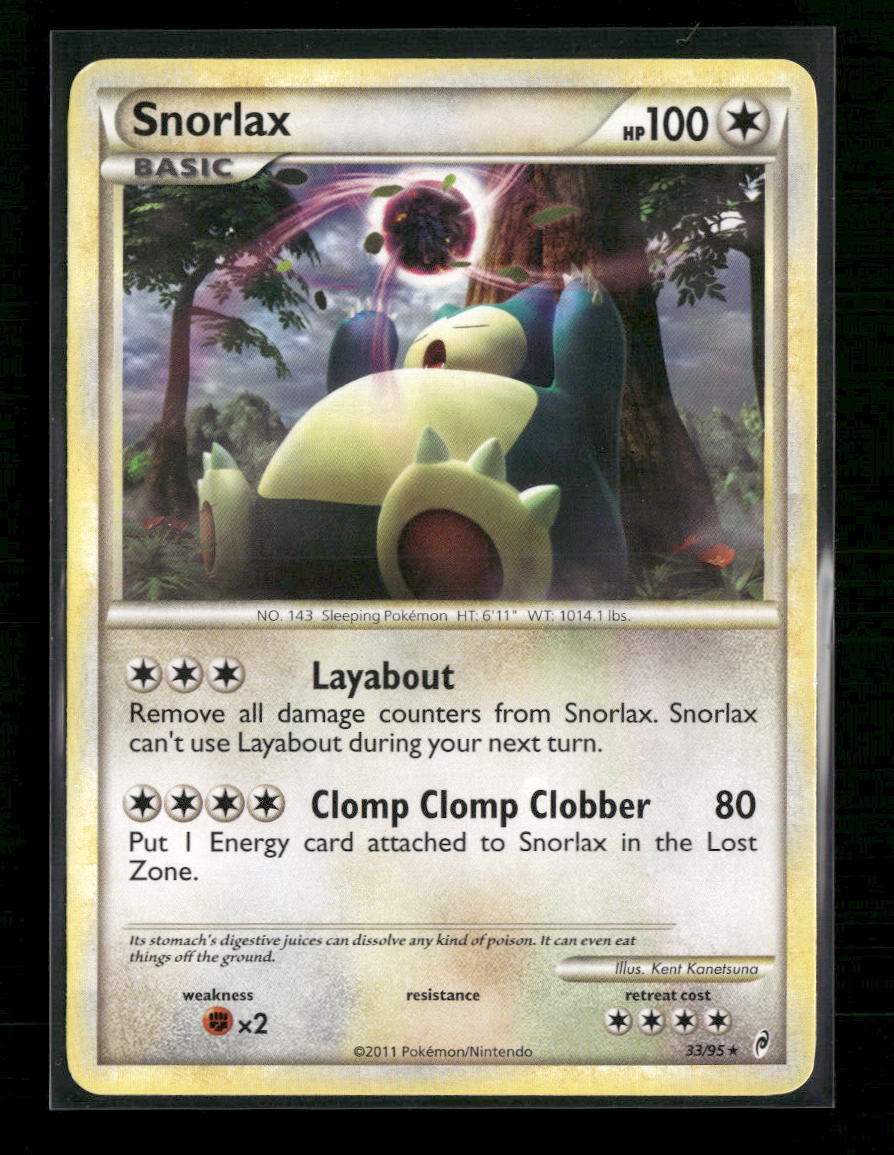 Call of Legends Snorlax #33/95