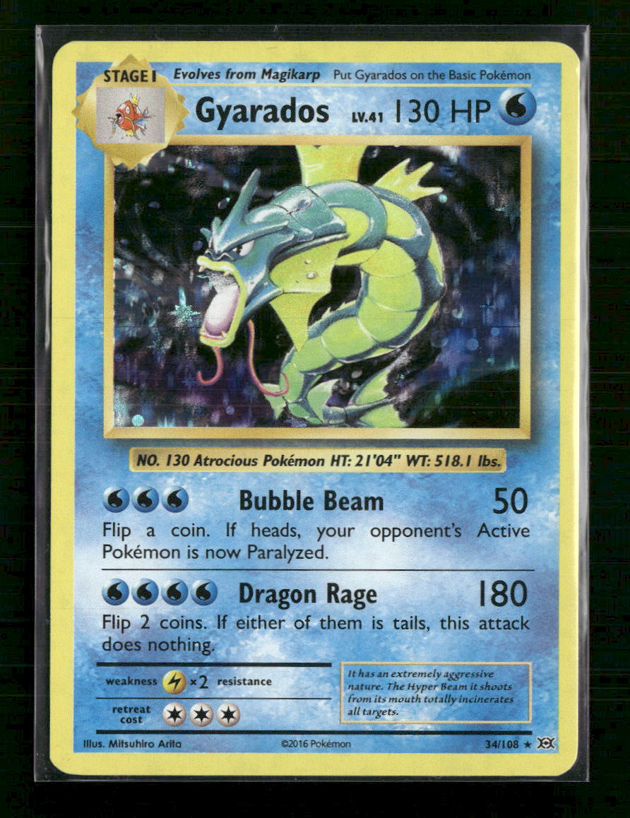 XY - Evolutions Gyarados #34/108