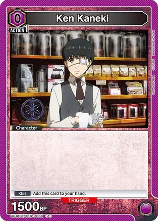 Ken Kaneki (038) (UE18BT/TKG-1-038) - UE18BT Tokyo Ghoul Foil