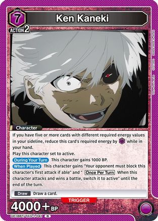 Ken Kaneki (041) (UE18BT/TKG-1-041) - UE18BT Tokyo Ghoul Foil