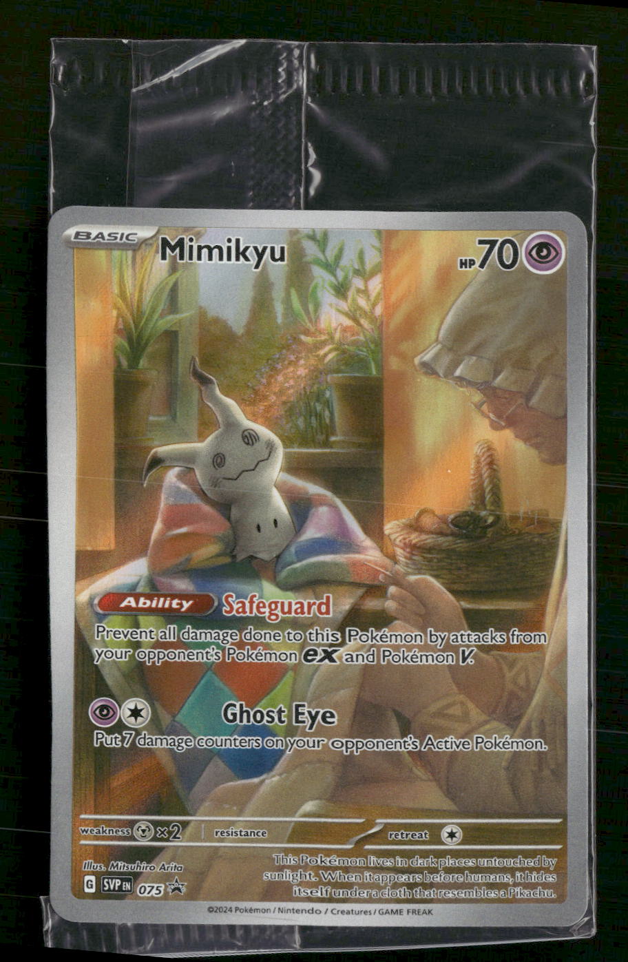 SV: Scarlet & Violet Promo Cards Mimikyu #075