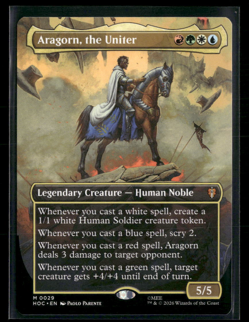 The Hobbit: Eternal-Legal Aragorn, the Uniter (Borderless) #29
