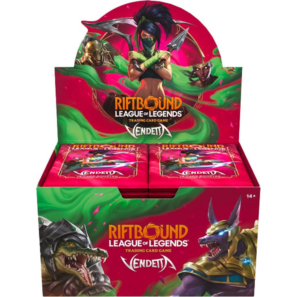 Riftbound TCG: Set 4 - Vendetta Booster Display (24 Packs)