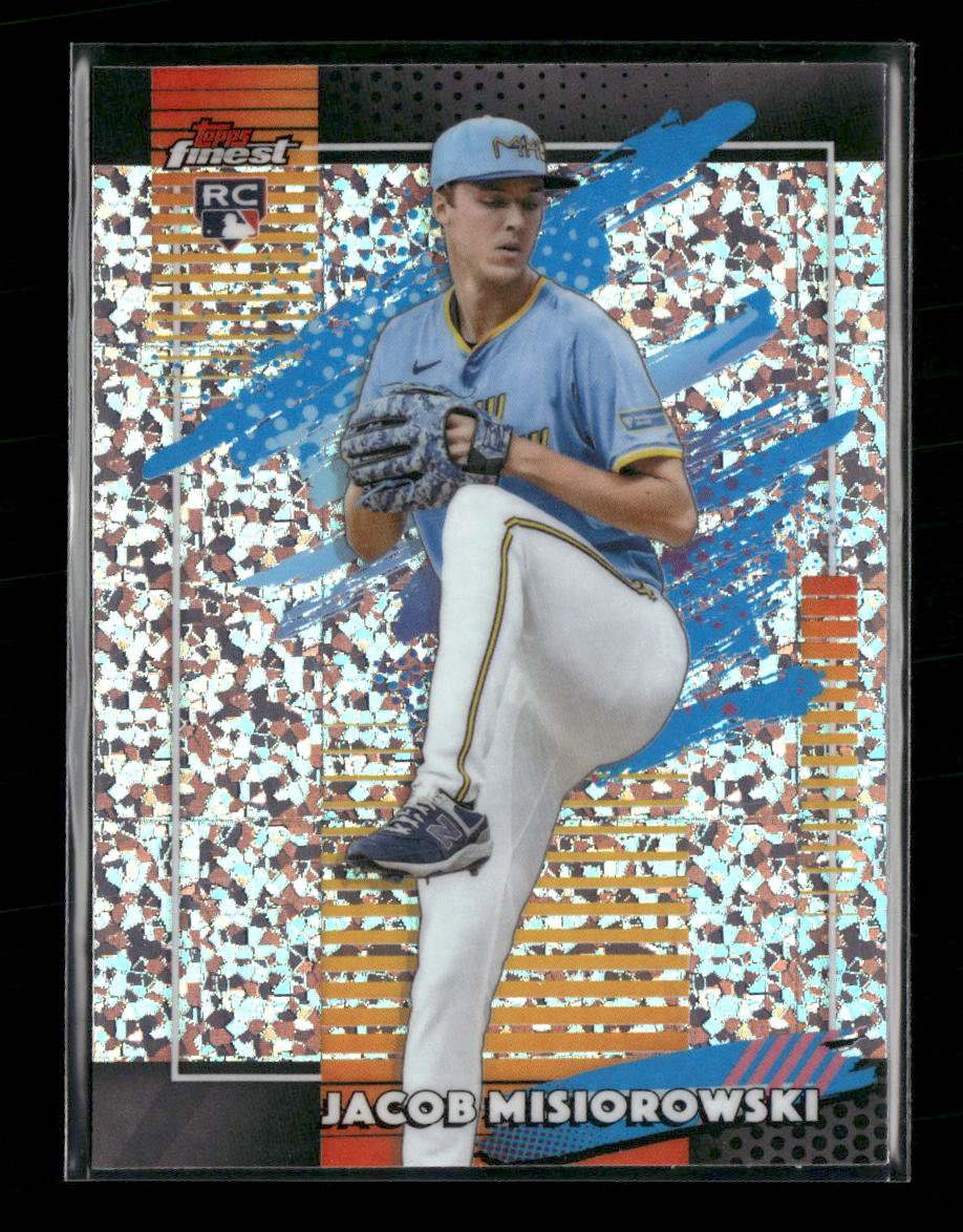 2026 Finest Mini-Diamond Refractors Jacob Misiorowski RC #196