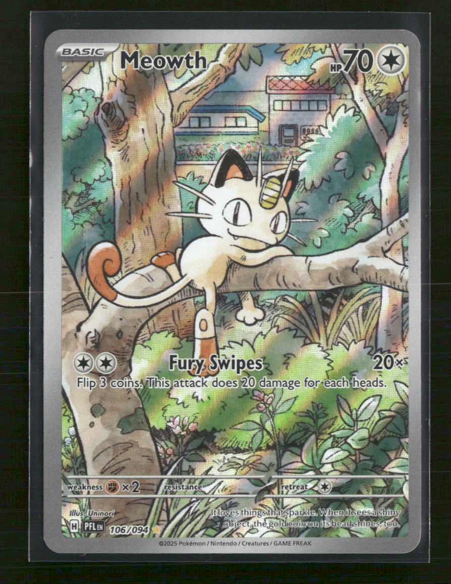 ME02: Phantasmal Flames Meowth #106/094