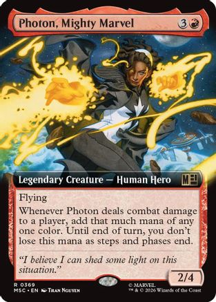 Photon, Mighty Marvel (Extended Art) (MSC-369) - Commander: Marvel Super Heroes