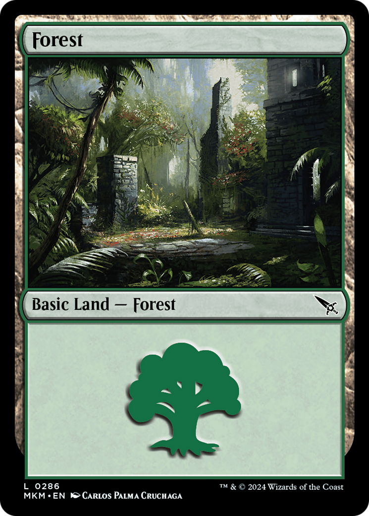 Forest (MKM-286) - Murders at Karlov Manor Foil