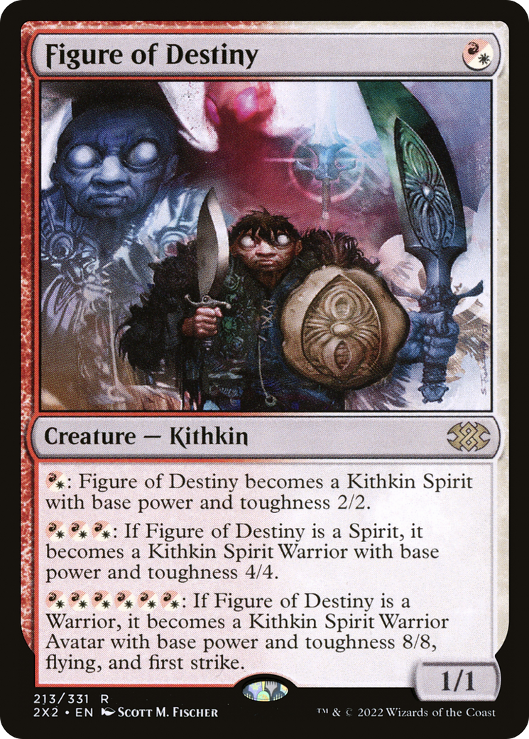 Figure of Destiny (2X2-213) - Double Masters 2022 Foil