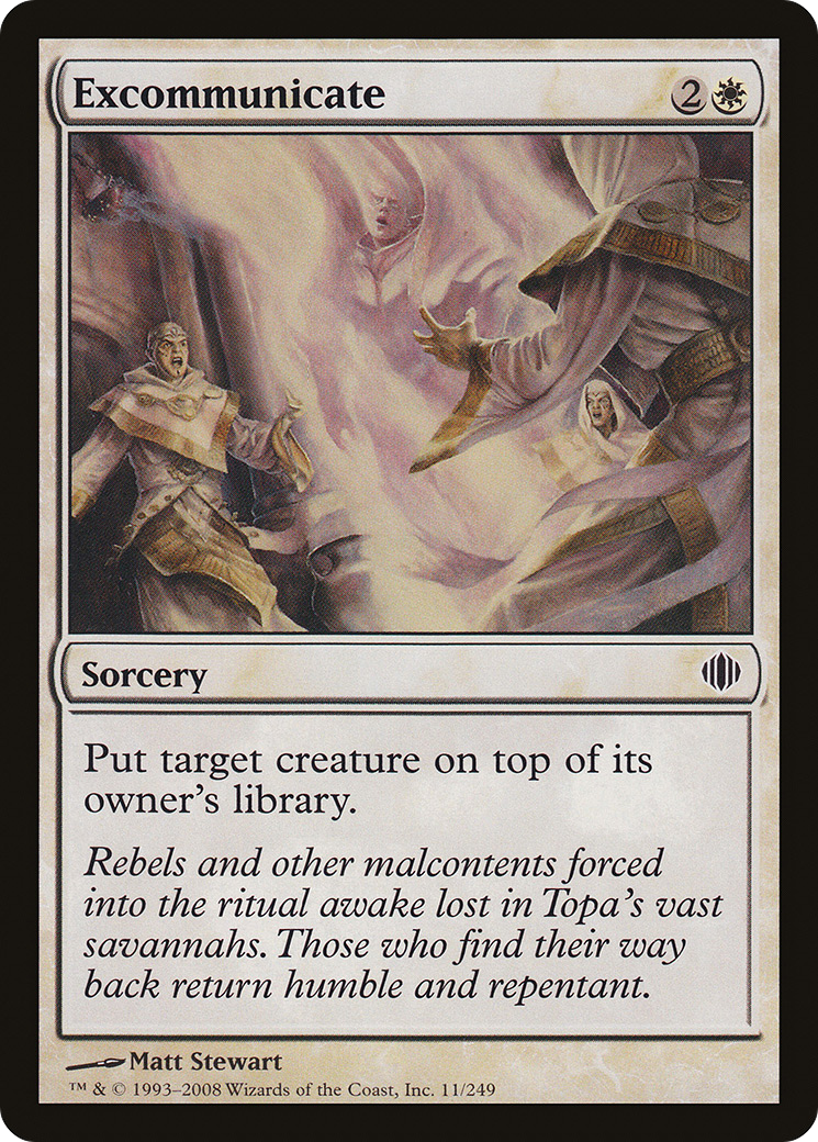 Excommunicate (ALA-011) - Shards of Alara