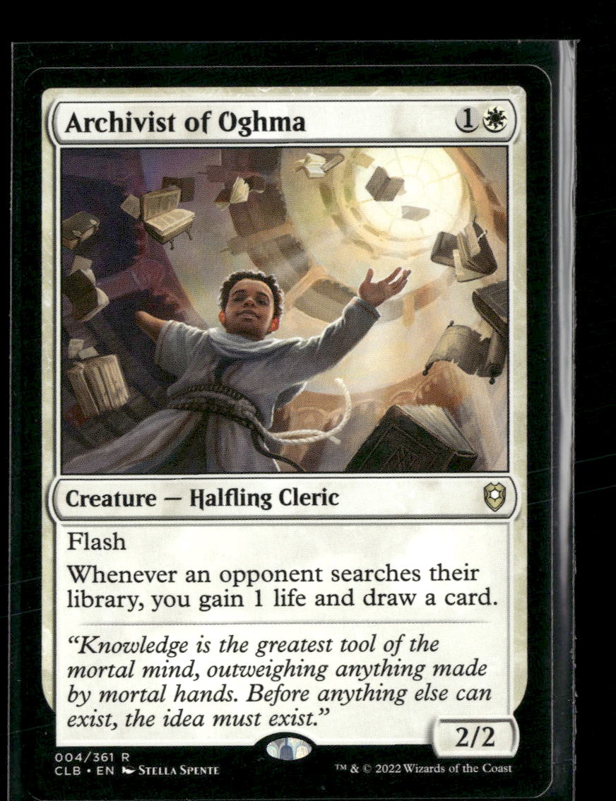 Commander Legends: Battle for Baldur's Gate Archivist of Oghma #4