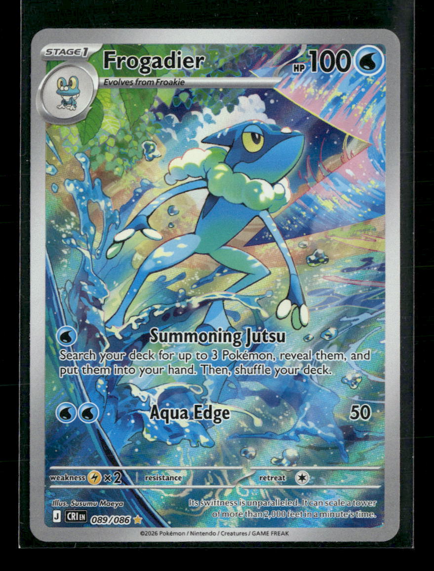 ME04: Chaos Rising Frogadier #089/086